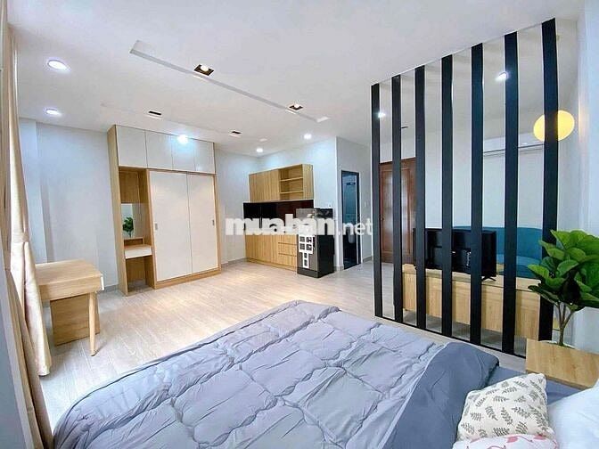 Studio Ban Công Mới Xây_Gần Vòng Xoay Dân Chủ⚡️Đủ Tiện Nghi_AnNinh📍