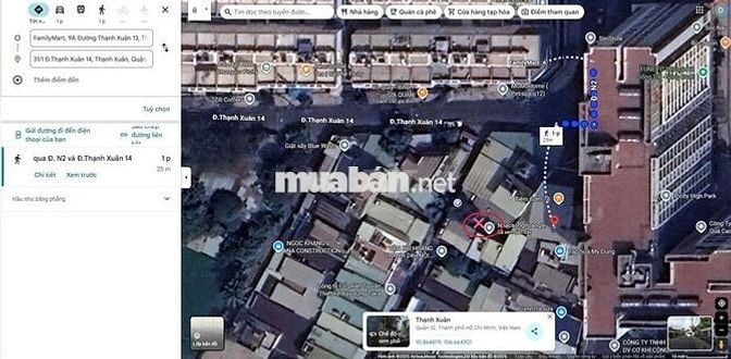 ĐẤT CHÍNH CHỦ Hẻm 31, Thạnh Xuân 14, Phường Thạnh Xuân, Quận 12, HCM