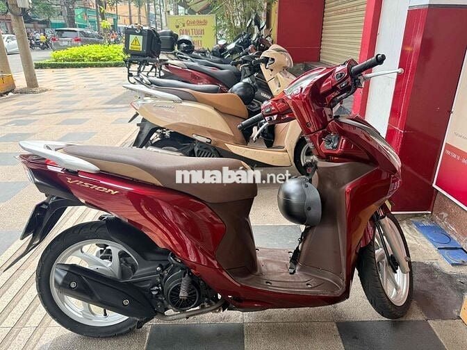 Honda Vision 2020 màu Đỏ