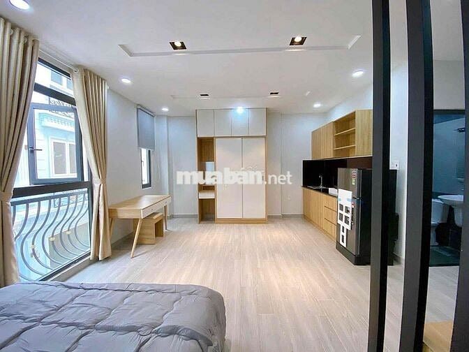 Studio Ban Công Mới Xây_Gần Vòng Xoay Dân Chủ⚡️Đủ Tiện Nghi_AnNinh📍