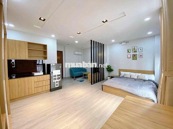 Studio Ban Công Mới Xây_Gần Vòng Xoay Dân Chủ⚡️Đủ Tiện Nghi_AnNinh📍