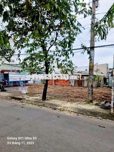 Đất thổ cư góc 2 mặt tiền Đông Thạnh 5-Hóc Môn.Dt 17,5x14~234m2~6,36ty