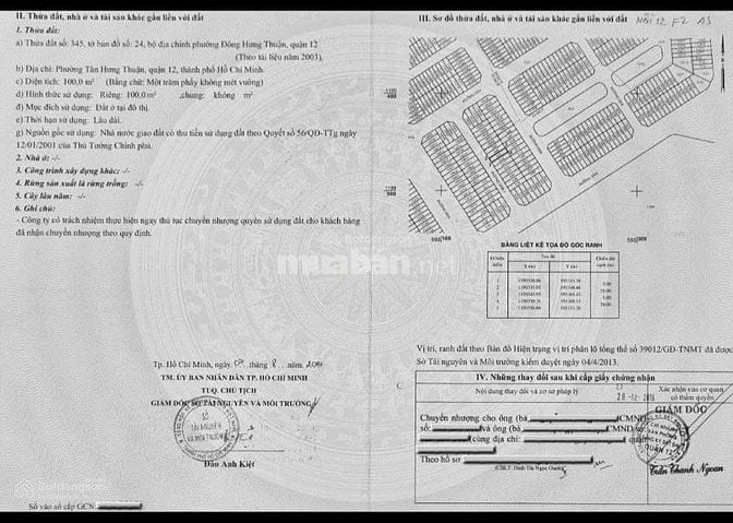 Bán Đất Quận 12 - 5x20=100m², 9.9 Tỷ, Thương Lượng Nhẹ!