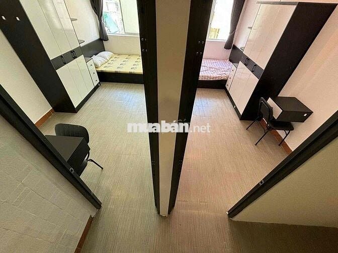 Cho Thuê Căn Hộ 2pn1wc Rộng 70m2 Cửa 02 Sổ Trời Full NT Ở CMT8 Quận 3