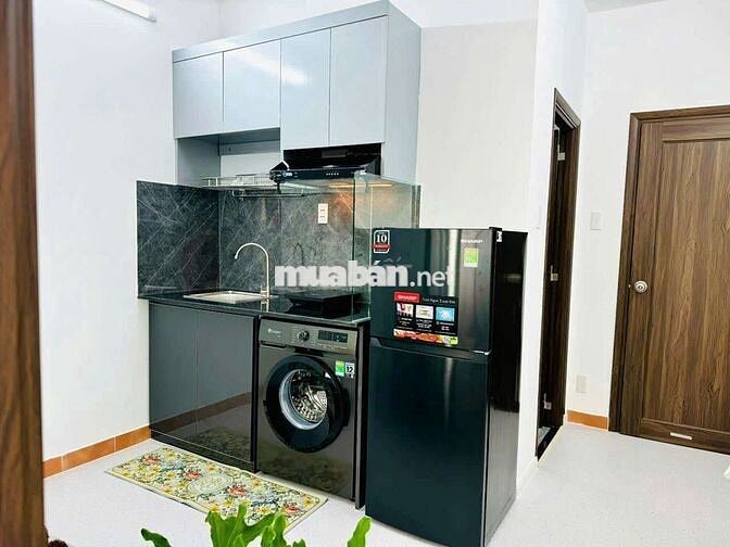 🌈1PN1PK FULL NT MÁY GIẶT RIÊNG✨️BANCOL THOÁNG✨️CƯ XÁ CHU VĂN AN,Q.BT