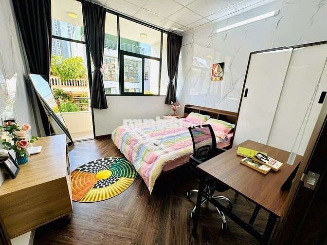 🌈1PN1PK FULL NT MÁY GIẶT RIÊNG✨️BANCOL THOÁNG✨️CƯ XÁ CHU VĂN AN,Q.BT