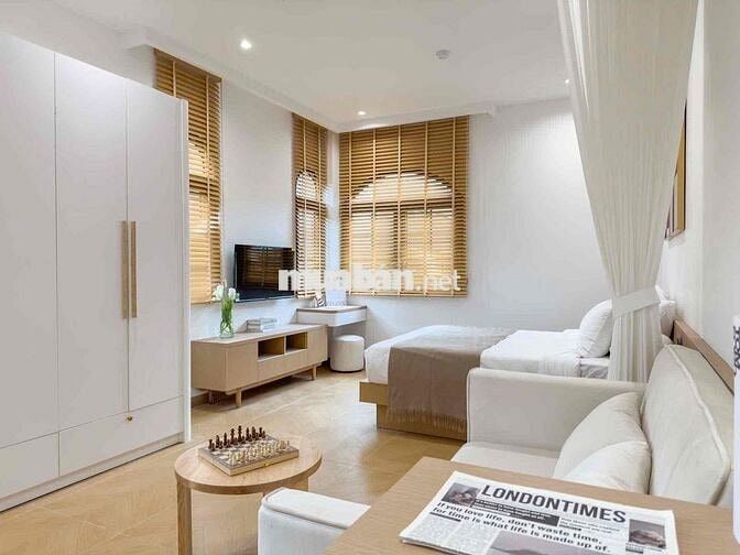 Cho thuê CC mini 1PN full tiện ích khu vực sân bay, Tân Bình, HCM