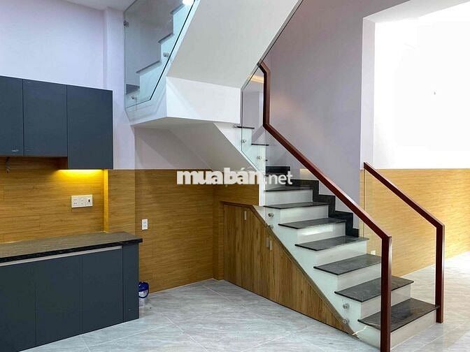 Bán nhà mới 4 tầng, đường Lê Trọng Tấn, Tân Phú, 4 phòng ngủ, 5,35 tỷ