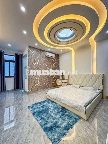 NHÀ 2 LẦU NỘI THẤT CAO CẤP - KDC HỒNG LOAN