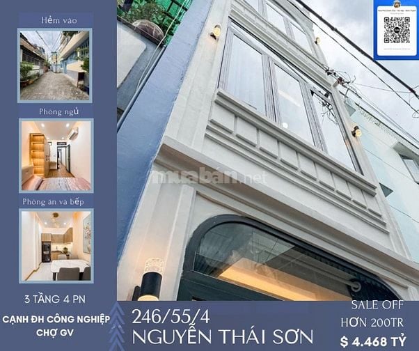 🌹🌹🌹100TR THÂN GỞI ACE (30/11) 🏡 3 TẦNG 4 PN CẠNH ĐH CN CHỈ 4.X TỶ