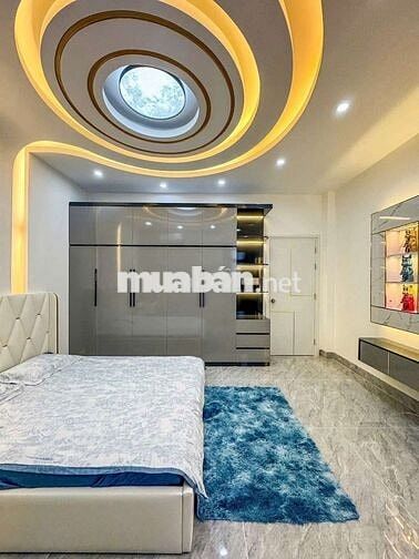 NHÀ 2 LẦU NỘI THẤT CAO CẤP - KDC HỒNG LOAN