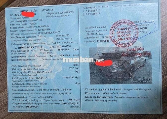 Honda HR-V 2019 L 38000 km