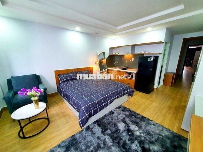 CĂN HỘ LÊ VĂN SỸ 30m2 MÁY GIẶT RIÊNG, FULL TIỆN NGHI, BẢO VỆ 24/24