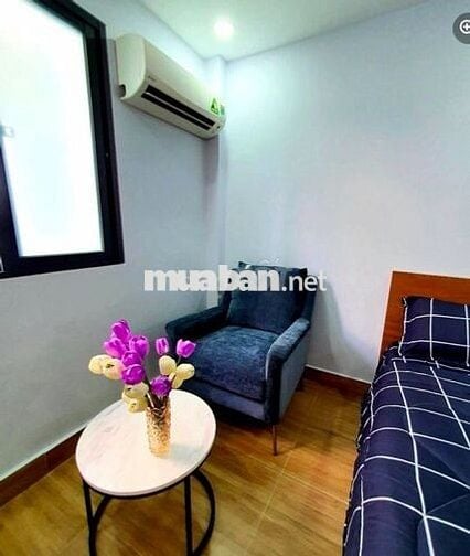 CĂN HỘ LÊ VĂN SỸ 30m2 MÁY GIẶT RIÊNG, FULL TIỆN NGHI, BẢO VỆ 24/24