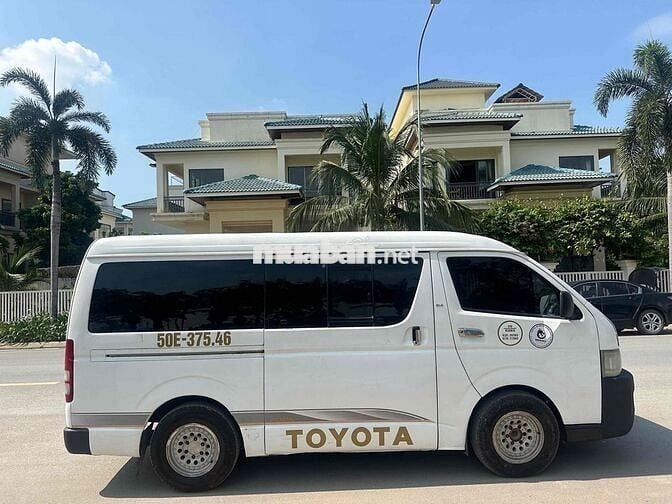 Toyota Hiace tải van 3 chỗ /930kg đời 2006 máy dâu