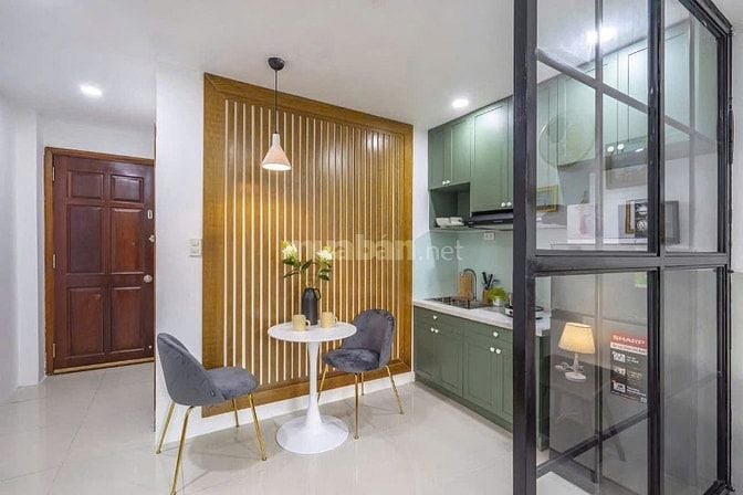 Cho Thuê Căn hộ 1PN Ban Công – Full Nội Thất Cao Cấp – Máy Giặt Riêng 
