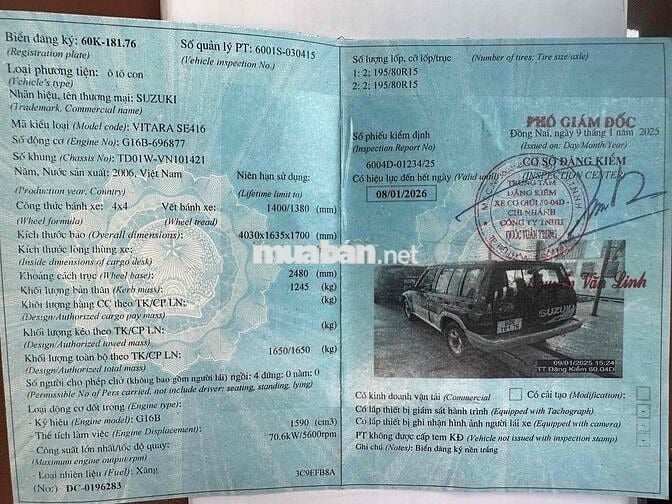 Suzuki Vitara 2006 - 110000 km