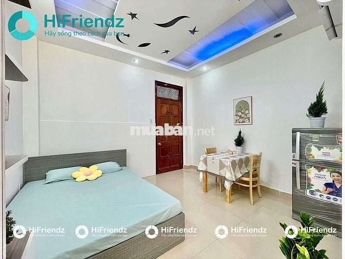 STUDIO MỚI - FULL NỘI THẤT ĐẸP - GẦN CÔNG VIÊN BÀU CÁT
