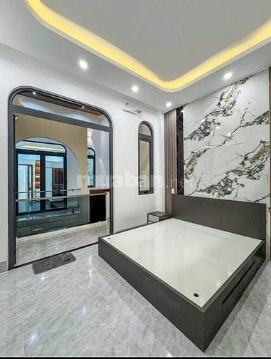 Bán nhà hẻm oto 1/ Nguyễn Gia Trí, p25, Bình Thạnh giá 1tỷ880 sổ riêng