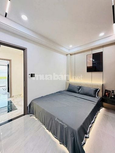 Hạ giá bán gấp nhà 37m² đường Âu Dương Lâm, P3, Q8. Xây 4 tầng, hẻm 5m