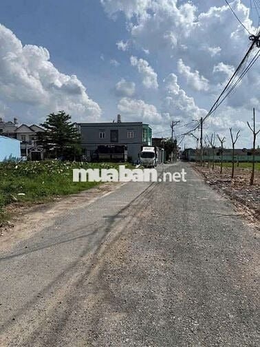 Đất 5 x 23 đường nhựa 6m (5 lô liền kề) sau chợ Xuân Thới Thượng