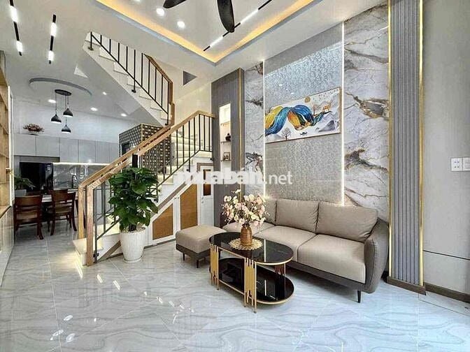 NHÀ PHỐ 3,5x8m TRUNG TÂM P16 GÒ VẤP  HỖ TRỢ VAY 3 tỷ