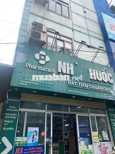 mặt bằng kinh doanh diện tích 30m2 *4tầng phố nam dư