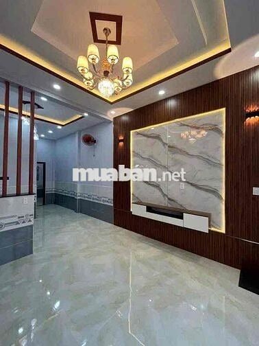 NHÀ MỚI 50m2 HẺM OTO - SỔ HỒNG RIÊNG NGAY CHỢ THỚI TỨ - GIÁ 2 TỶ7