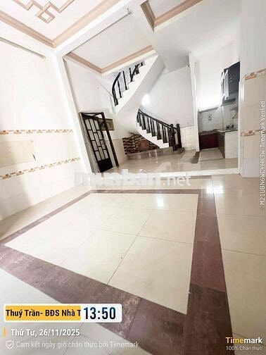 Nhà Ngay Chợ Khiêt Tâm - Bình Chiểu -4 Tầng - Cao ráo, Lo. Đất Sạch-