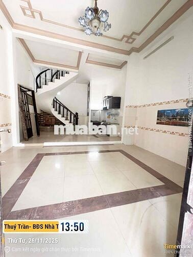 Nhà Ngay Chợ Khiêt Tâm - Bình Chiểu -4 Tầng - Cao ráo, Lo. Đất Sạch-