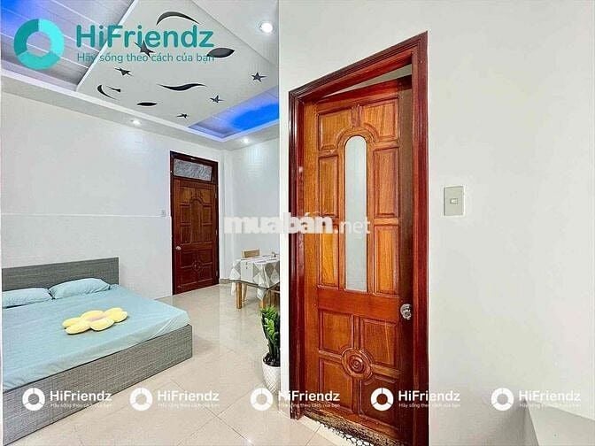 Khu Bảy hiền- Studio Ban công- Full Nội Thất - 30m2 - Nguyền Hồng Đào