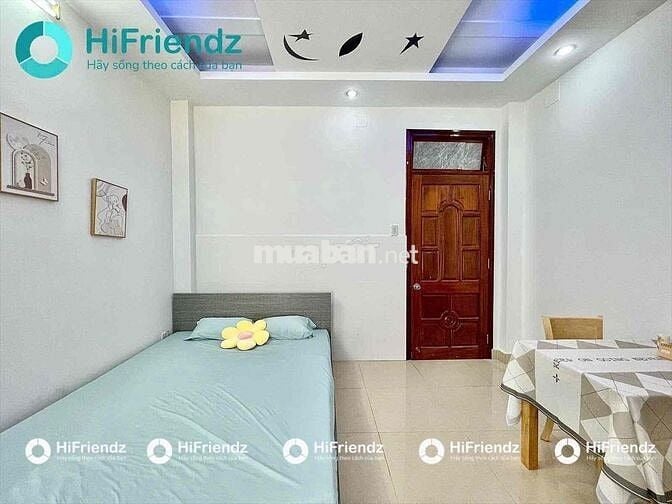 Khu Bảy hiền- Studio Ban công- Full Nội Thất - 30m2 - Nguyền Hồng Đào