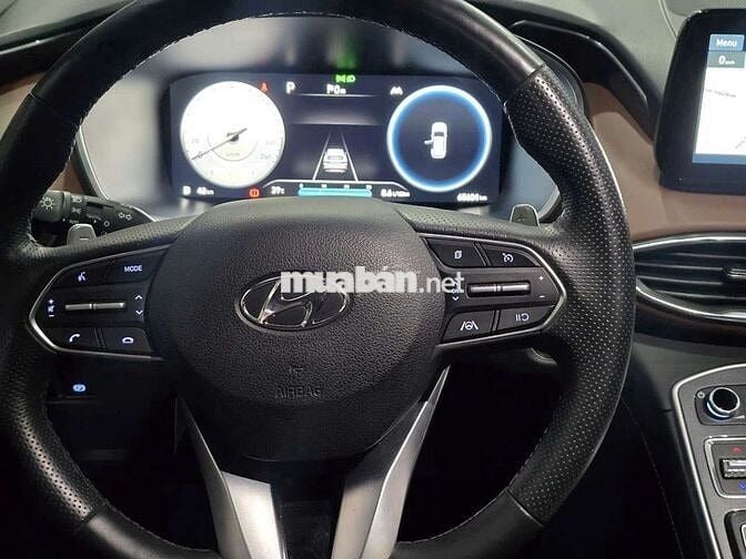 Hyundai Santafe 2021 Premium 2.2D,màu đen,65.000km