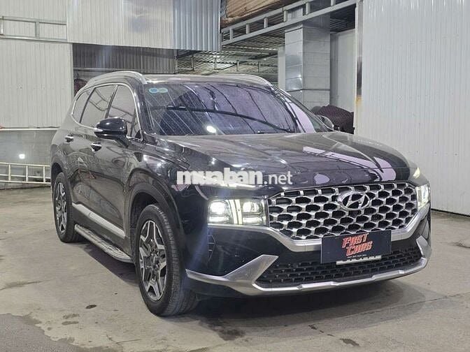Hyundai Santafe 2021 Premium 2.2D,màu đen,65.000km