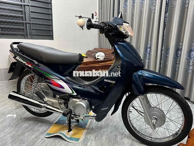 Honda Wave Alpha 2005 Xanh đen