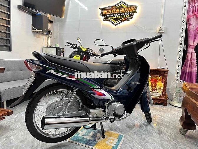 Honda Wave Alpha 2005 Xanh đen