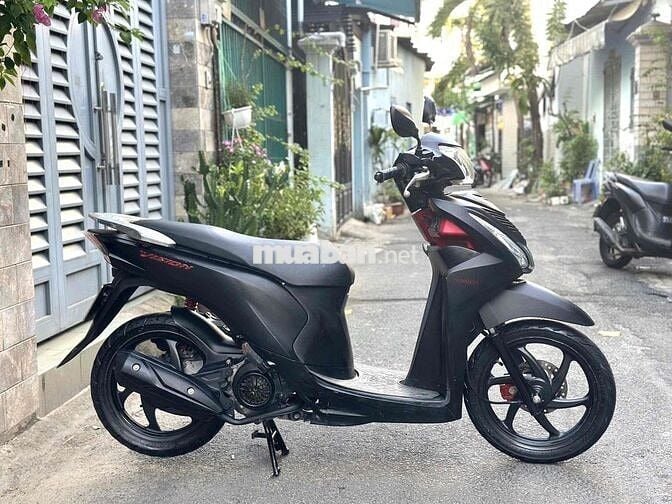 honda vision 2016 đen nhám máy zin xe đẹp SD ngay
