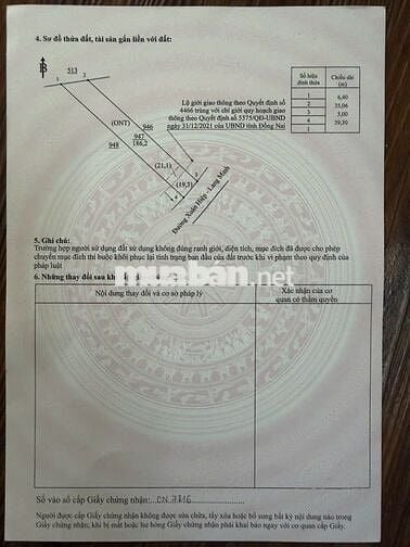 Cần Tiền nên Bán Lô Thổ Cư 186m2 đường nhựa Lớn cho ai muốn An Cư