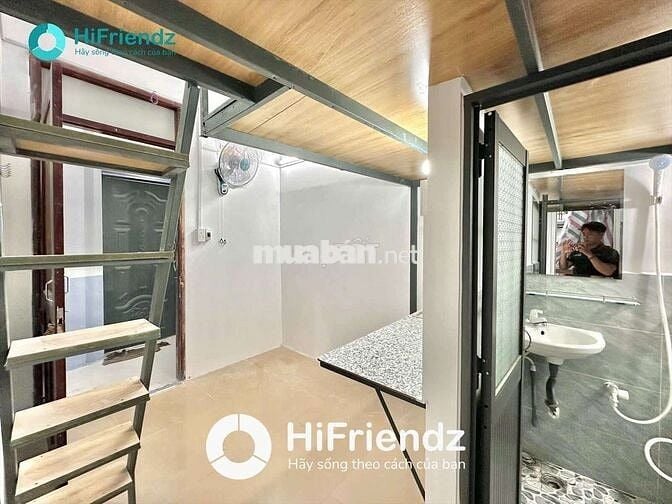 Phòng trọ có gác mới xây, có thang máy Ngay Gò Dầu, Tân Sơn Nhì