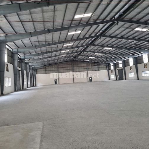 Cho thuê xưởng CCN Tân An, Long An (Tây Ninh), KV: 11000m2, X: 7000m2
