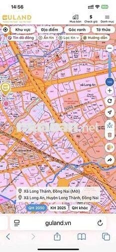 chính chủ bán đất xã Long thành ( xã Long an cũ )