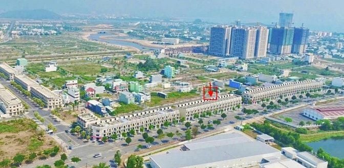Bán hai lô liền kề đối lưng shophouse 230m đường Võ Tự DA Lakeside