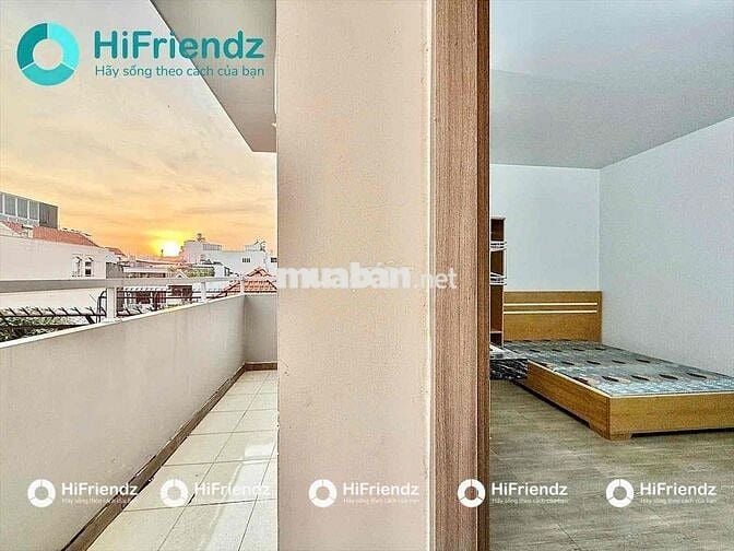 STUDIO FULL NỘI THẤT CỬA SỔ - BAN CÔNG - NGAY KHU K300