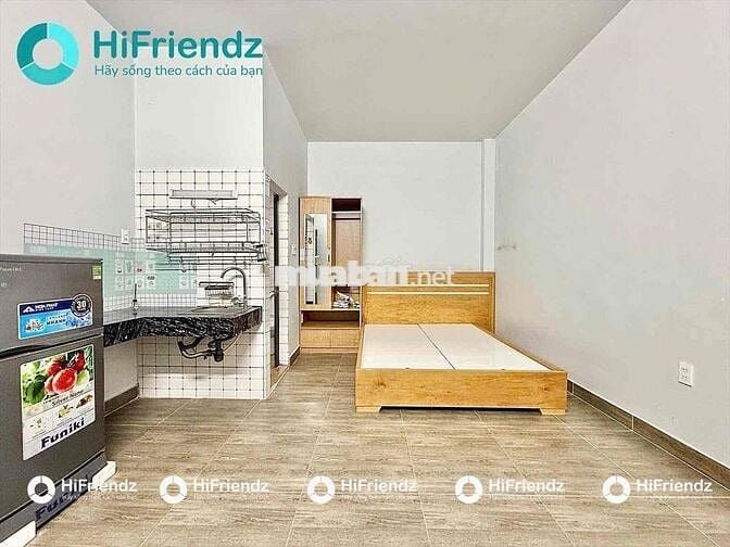 STUDIO FULL NỘI THẤT CỬA SỔ - BAN CÔNG - NGAY KHU K300