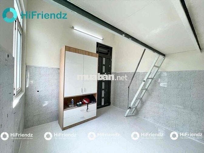 KHAI TRƯƠNG PHÒNG TRỌ DUPLEX GÁC CAO MỚI XÂY CỬA SỔ TRỜI THANG MÁY