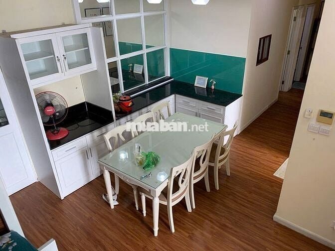 Cho thuê căn hộ Lacasa DT 105m, 2 phòng ngủ, 2 VS, đủ nội thất