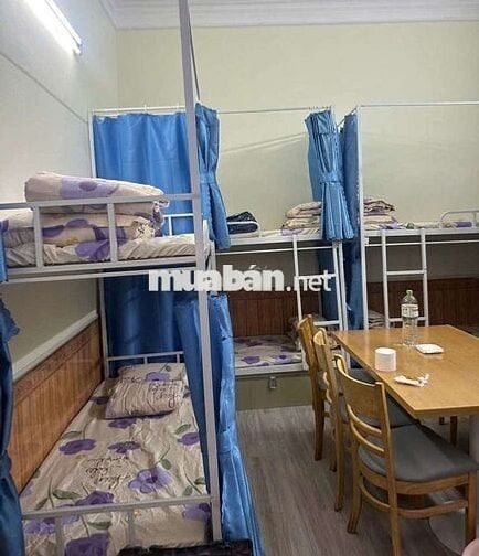 Phòng Nam ở ghép giường tầng,Full nội thất trọn gói 1,1tr/người/tháng