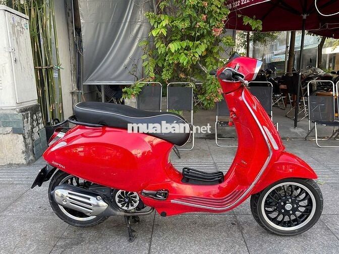 Piaggio Vespa Sprint 125 ABS 2021 Đỏ 5000 km