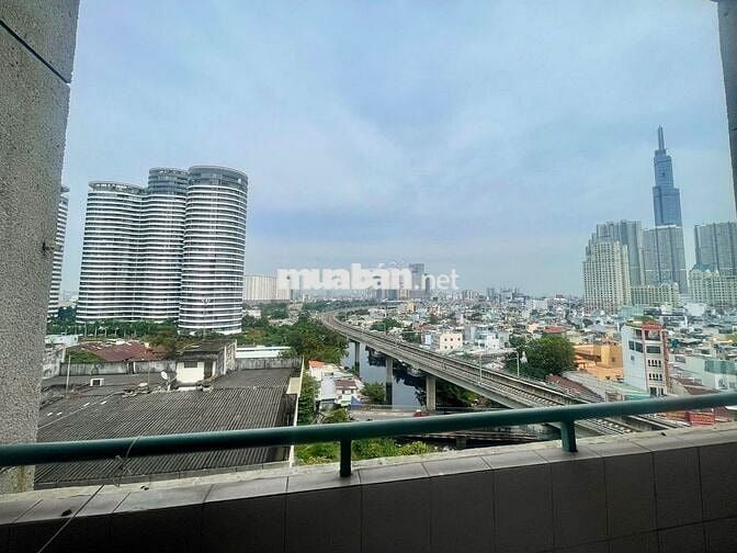 Bán chung cư Ngô Tất Tố, dt 74m2 căn góc 2 ban công