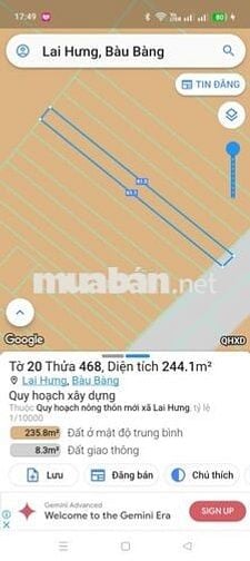 Cần bán đất mặt tiền nhựa số 2,bến tượng